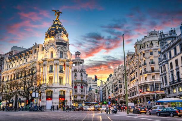 Piso Madrid Centro 5 Min Andando Gran Via 아파트 외부 사진